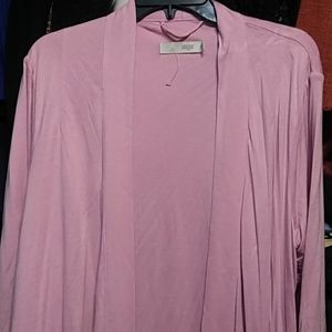 Imagnin rose pink stretch robe size M-L